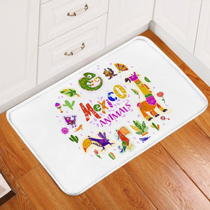 Mexico Cartoon Animals SWDD3747 Door Mat