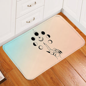 Eyes - Moon Circle Bright SWDD3758 Door Mat