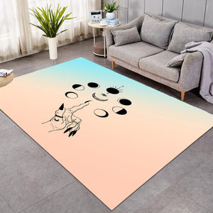 Eyes - Moon Circle Bright SWDD3758 Rug