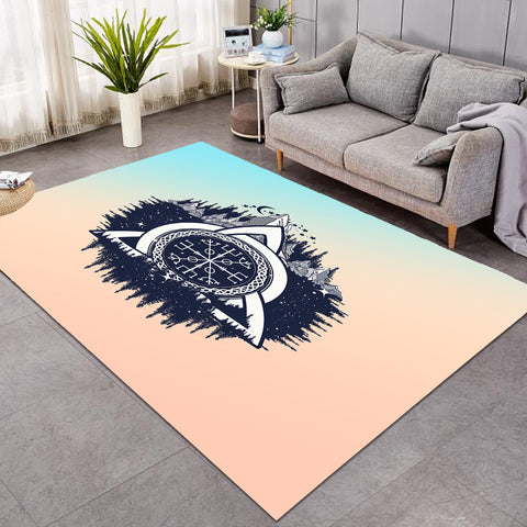 Image of Triangle Zodiac Forest SWDD3765 Rug