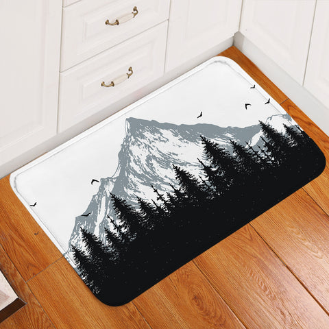 Image of Grey Mountain Black Forest  SWDD3803 Door Mat
