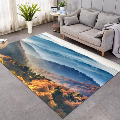 Image of Majestic Mountain Landscape SWDD3813 Rug