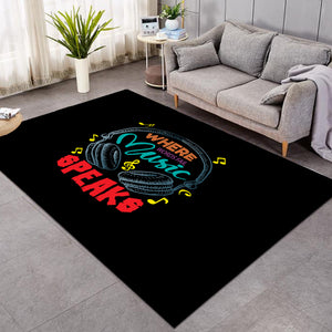 Where Music Speak - Headphone SWDD3823 Rug