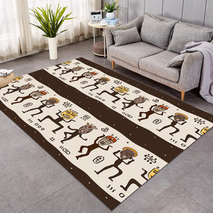 Ancient Human Dance SWDD3857 Rug