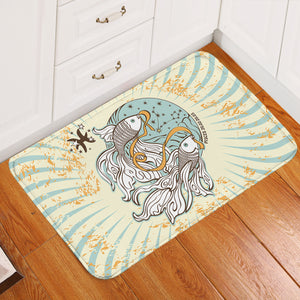 Koi Fish Japan Art  SWDD3858 Door Mat