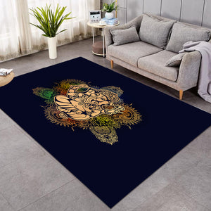 Colorful Chakra Elephant Buddha SWDD3868 Rug