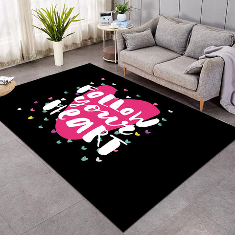 Image of Colorful Follow Your Heart  SWDD3870 Rug