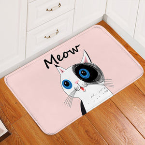 Cute Cat Meow Pink Theme SWDD3875 Door Mat