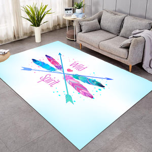 Gradient Pink & Blue Arrows - Wild & Spirit SWDD4120 Rug