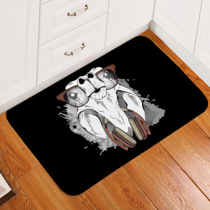 Music Glasses White Parrot SWDD4223 Door Mat