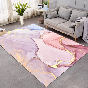 Splash Golden Salmon Pastel SWDD4278 Rug