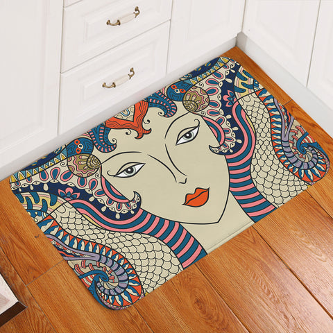 Image of Aztec Snake Lady SWDD4284 Door Mat