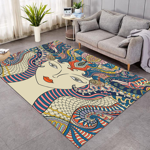 Image of Aztec Snake Lady SWDD4284 Rug