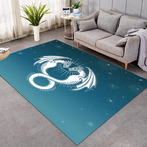 Facing Europe Dragonfly Turquoise Theme SWDD4304 Rug