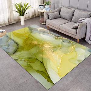 Golden Splash Grey & Chartreuse SWDD4311 Rug