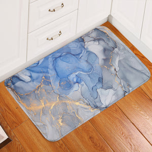 Golden Splash Indigo Blue SWDD4314 Door Mat