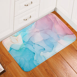 Golden Splash Gradient Blue & Pink SWDD4316 Door Mat