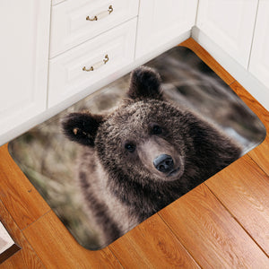 Real Forest Black Bear SWDD4419 Door Mat