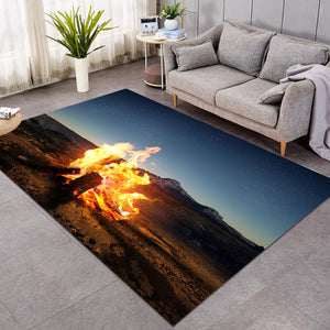 Burning Wood In The Desert SWDD4599 Rug