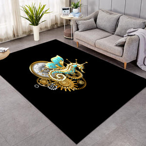 Golden Hippocampus Robot SWDD4642 Rug