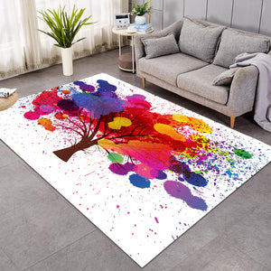 Colorful Splash Big Tree SWDD4657 Rug