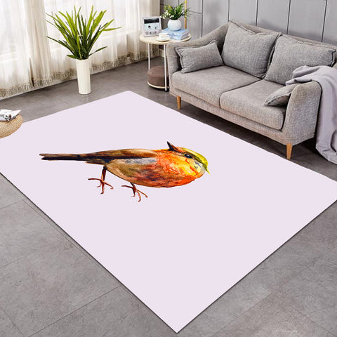 Image of Warm Watercolor Sunbird SWDD4728 Rug