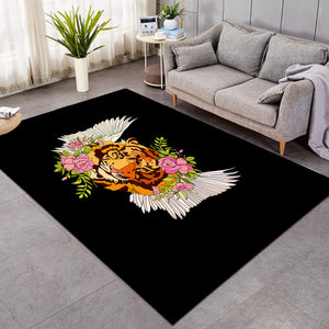 Floral Tiger Wings Draw SWDD4750 Rug