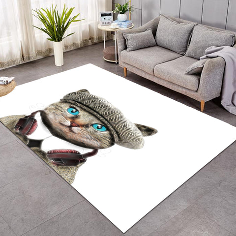 Image of Artist Vibe Cat  SWDD5185 Rug