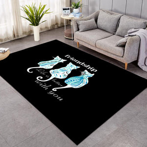 Cats Friendship - Life Is Better With You SWDD5331 Rug