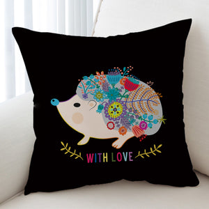 Hedgehog With Love SWKD0007 Cushion Cover