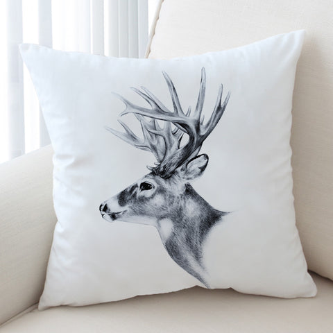 Image of Antler Sketch SWKD0013 Cushion Cover