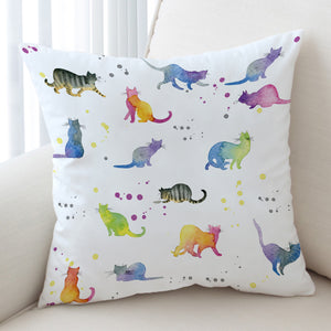 Cat Poses SWKD0026 Cushion Cover