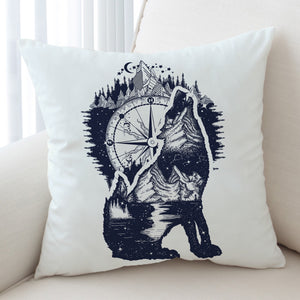 Feral Compass SWKD0041 Cushion Cover