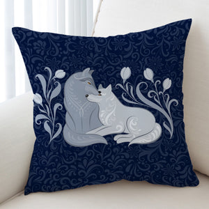 Wolf Couple SWKD0052 Cushion Cover