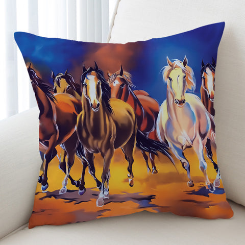 Image of Horse Race SWKD0758 Cushion Cover