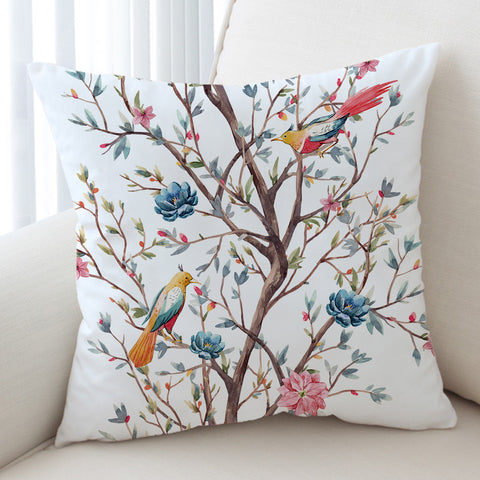 Image of Birds On Tree SWKD0765 Cushion Cover