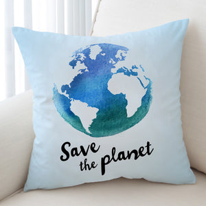 Save The Planet SWKD0854 Cushion Cover