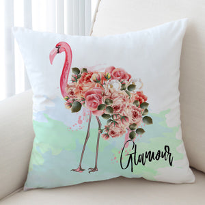 Glamour Flamingo SWKD0870 Cushion Cover