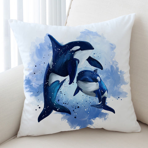 Image of Killer Dolphins SWKD0881 Cushion Cover