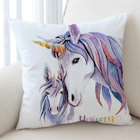 Image of Unicorn Family SWKD0885 Cushion Cover