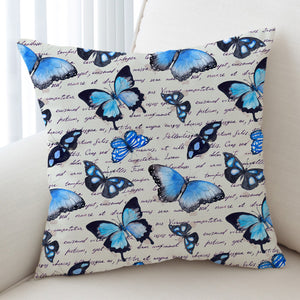 Butterfly Letter SWKD0989 Cushion Cover