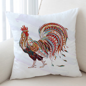 Stylized Rooster SWKD1000 Cushion Cover