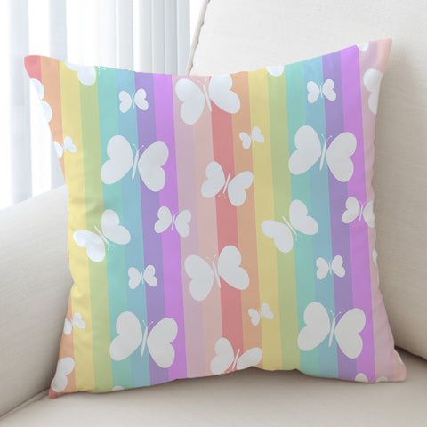 Image of Rainbow Butterflies SWKD1008 Cushion Cover