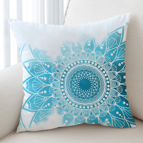 Image of Aqua Mandala SWKD1107 Cushion Cover