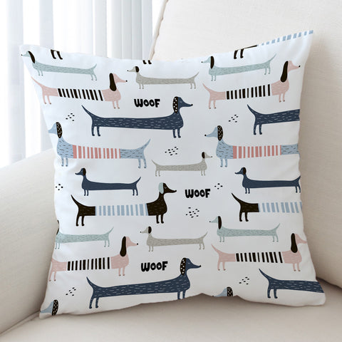 Image of Snazzy Dachshunds SWKD1179 Cushion Cover