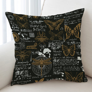 Entomology Note SWKD1184 Cushion Cover