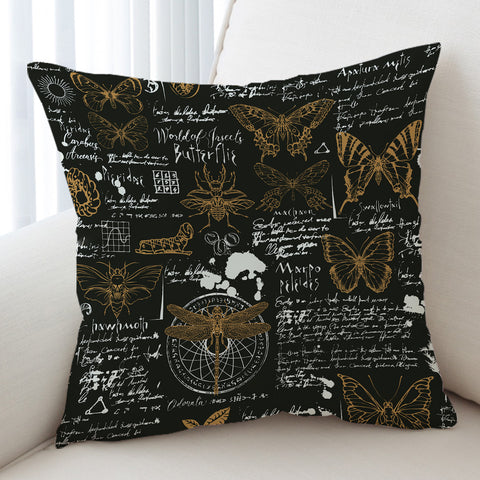 Image of Entomology Note SWKD1184 Cushion Cover