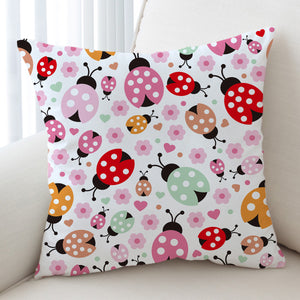 Ladybugs SWKD1187 Cushion Cover