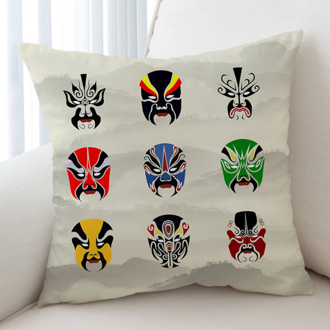 Image of Mask Collection SWKD1189 Cushion Cover