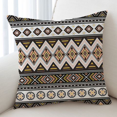 Image of Geometric Line Decoration SWKD1199 Cushion Cover